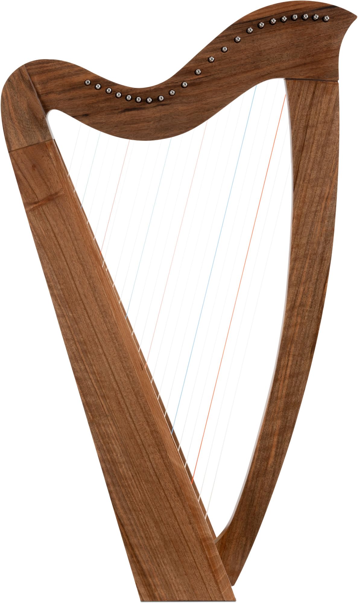 Classic Cantabile H-22 WN Arpa Celtica 22 corde, accordatura Mi bemolle maggiore, meccanica a semitoni, legno noce, include borsa e 2 chiavi, altezza 83,5 cm.