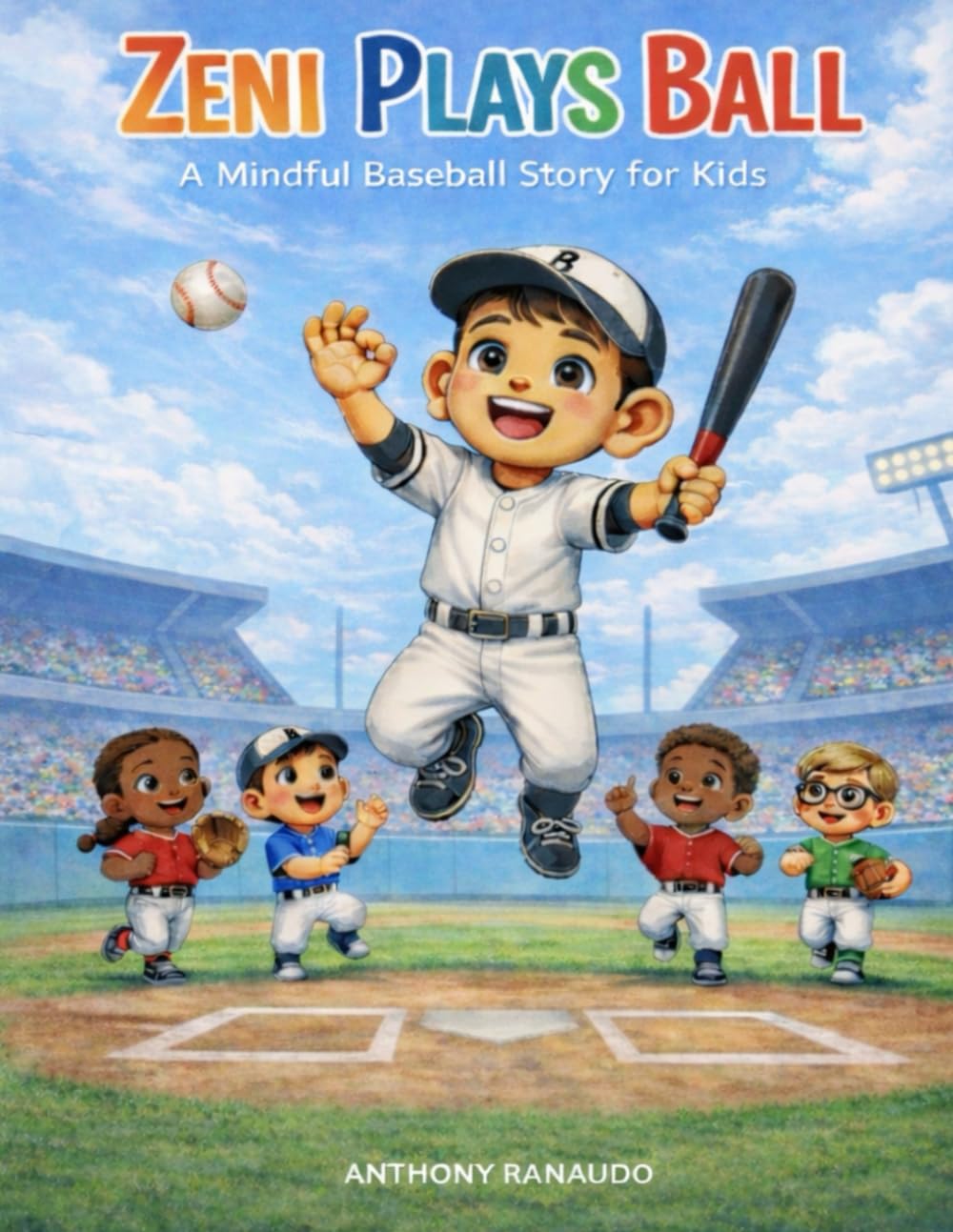 Zeni Plays Ball: A Mindful Baseball Story for Kids: 1 (Adventures of Zeni)