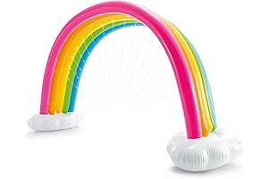 Playful Rainbow Tunnel Sprinkler for Outdoor Summer Fun