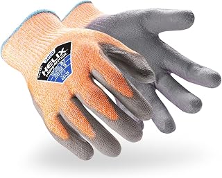HexArmor Cut-Resistant Abrasion-Resistant Polyurethane Palm Knit Work Gloves | Helix® 2050 | X-Small