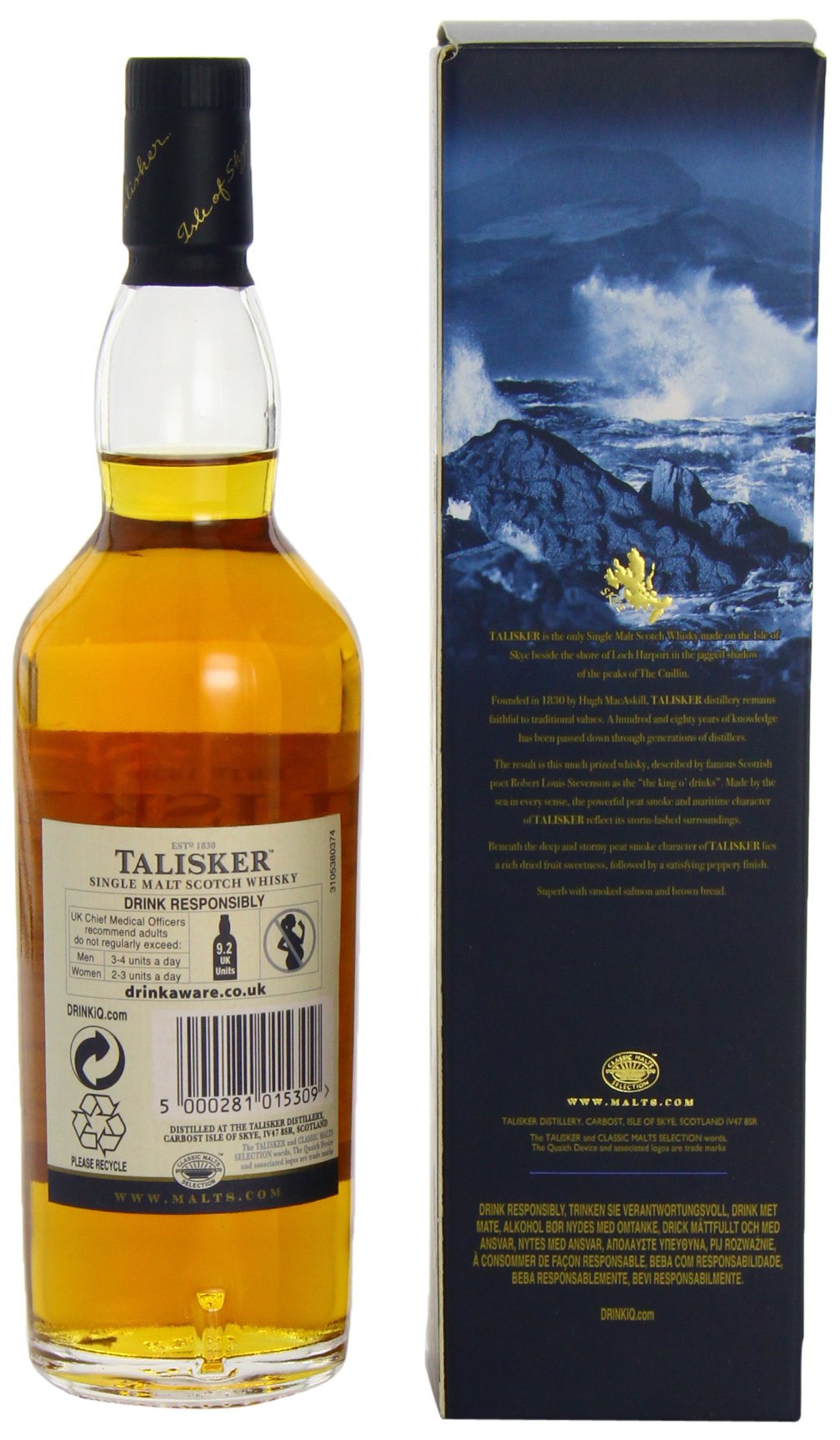 Amazon.co.jp: タリスカー10年 200ml : 食品・飲料・お酒
