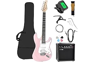 Hello Kitty Electric Guitar Starter Kit for Kids