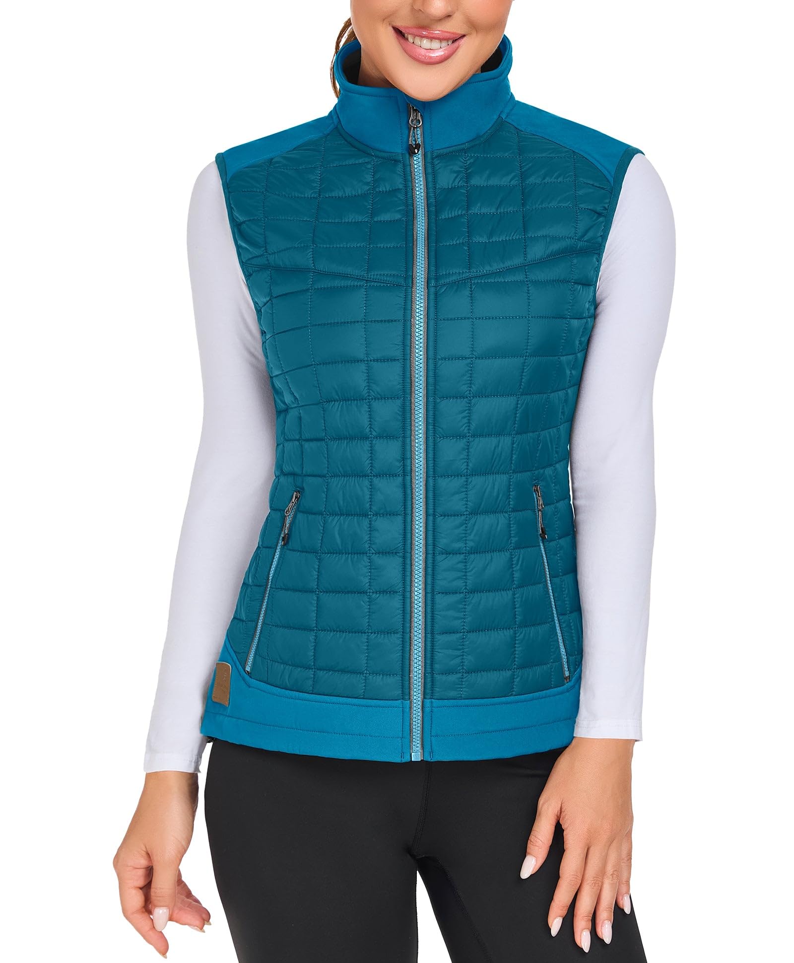 Little Donkey Andy Women's Lightweight Puffer Vest