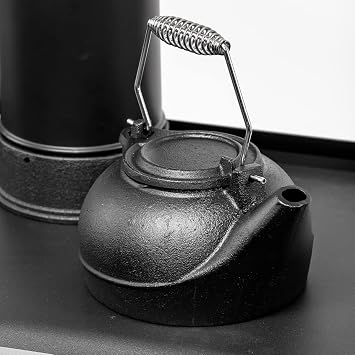 US Stove Company Kettle Fireplace 3Qt Black, L