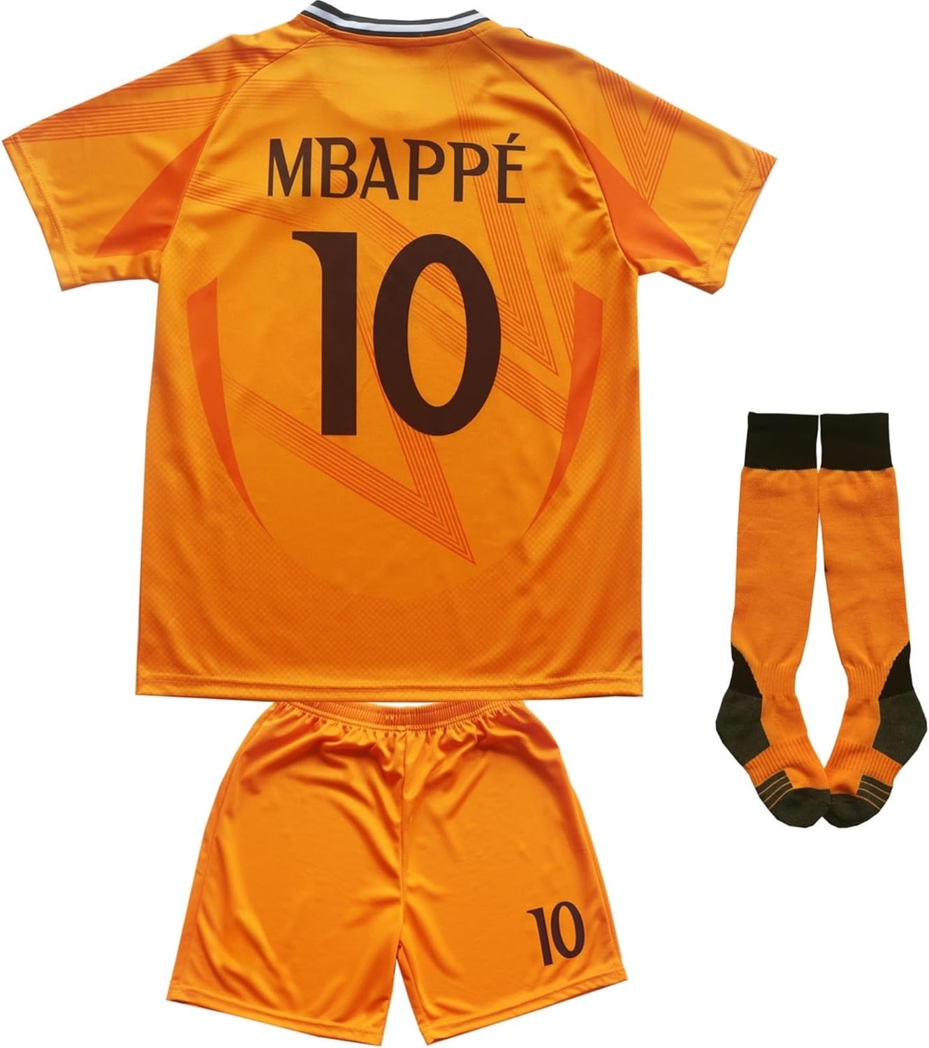 #10 Football Soccer Kids Jersey Shorts Socks Set Youth Sizes