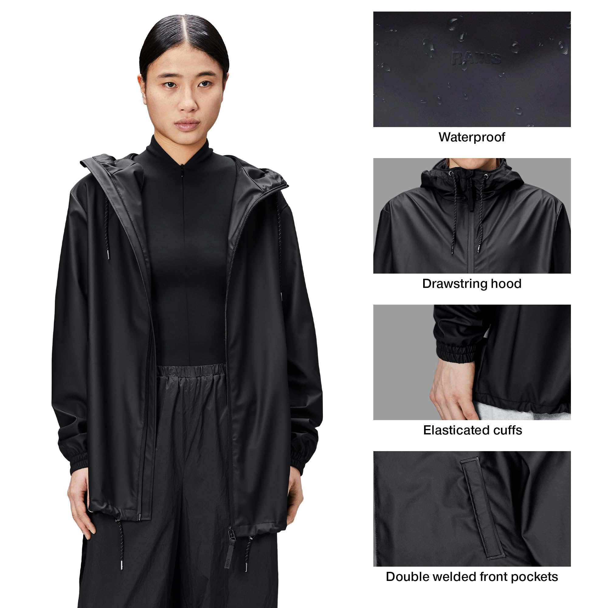 RAINS Storm Breaker Veste imperméable Mixte