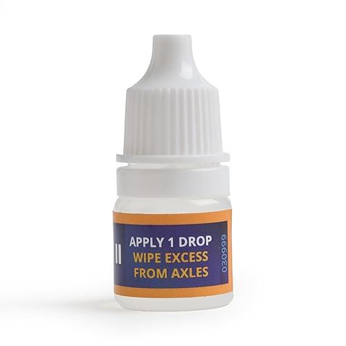 Miniatura 2 de NyOil II - Lubricante de aceite de película fina para usar en ejes de automóvil Pine Derby, reductor de fricción probado para hacer que el automóvil