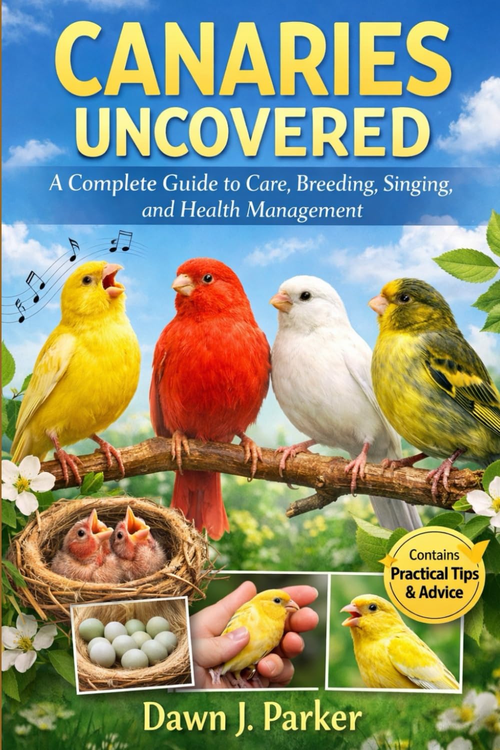 Canaries Uncovered: A Complete Guide to Care, Breeding, Singing, and Health Management