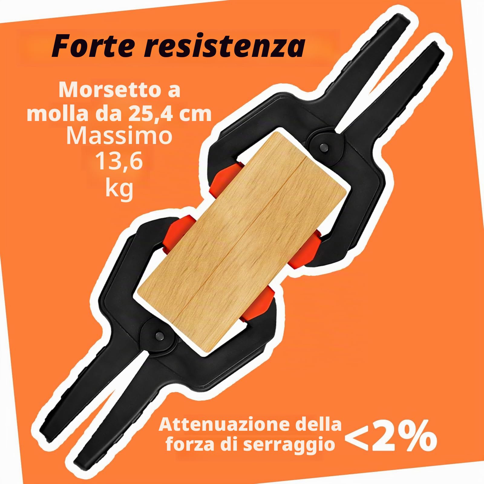 24 mini morsetti a molla in nylon nero, 5 cm, 6,5 mm, piccoli morsetti a molla ad alte prestazioni, morsetti a molla per sfondi, artigianato, giardino, terrazza, studio fotografico