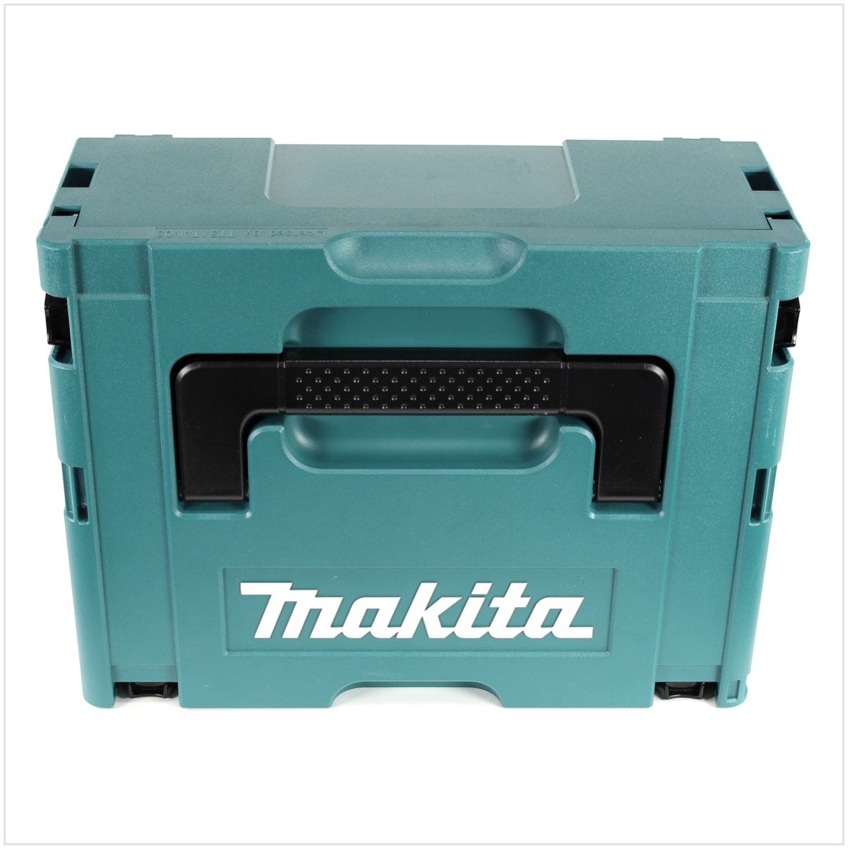 Makita MAKPAC 2 Systemkoffer - mit Universaleinlage für Makita 18 V Akku Geräte Schrauber Sägen Schleifer