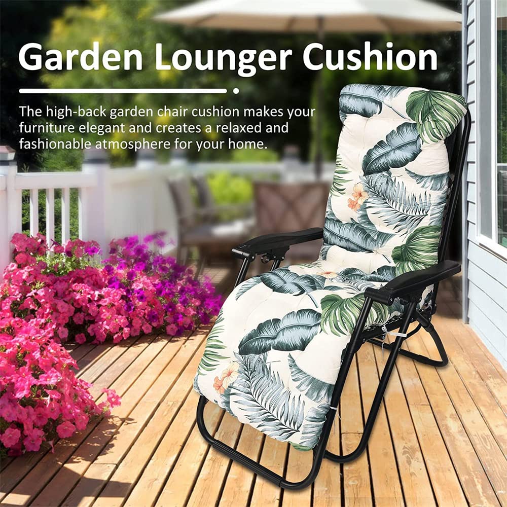 Beach LounCush Extra dicker Sitz, für den Innen- und Außenbereich, 48 x 120 x 8 cm, für Sonne, Los, Entspannungssitz, Sommer, Urlaubs-Zubehör