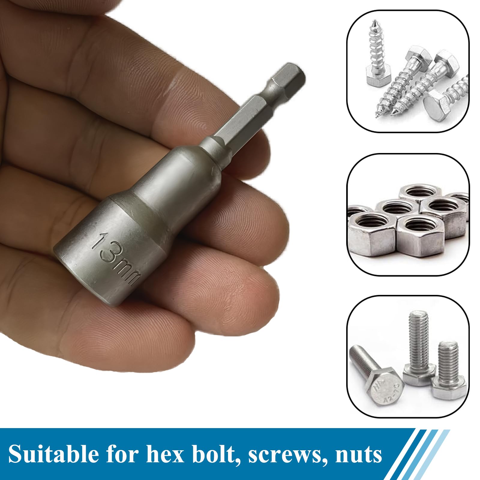 まべ Amazon.com: Capri Tools 13 mm M13 Super-Stubby XZN Triple