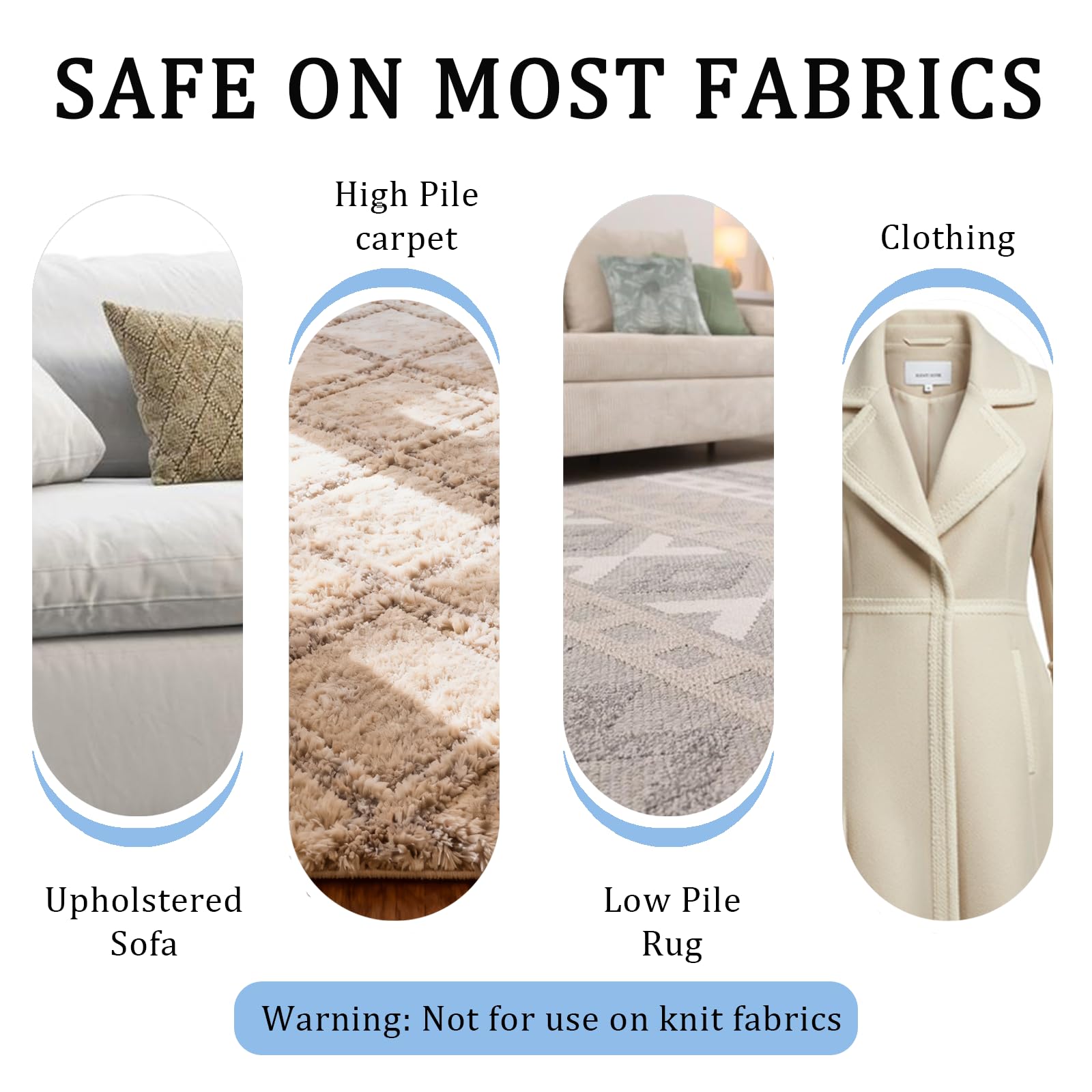 Pet Hair Removal Tool and Pet Hair Remover with 3 in 1 Silicone, Cat Dog Hair and lint Fur Remover for Carpet Couch Cat Tree Bed Furniture and Car Interior, Reusable and Portable,2 Pack - image 7