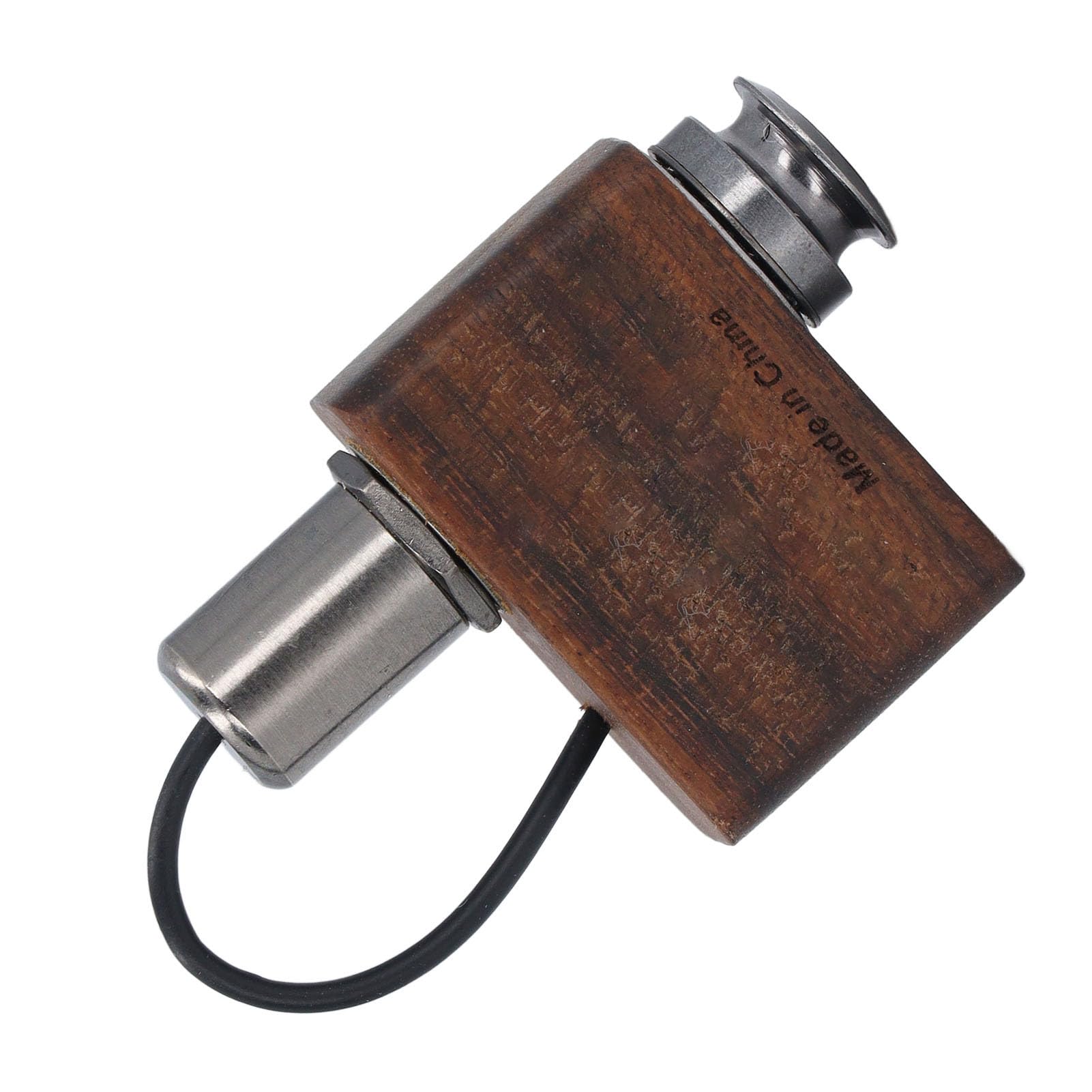Fafeicy Przetwornik do Gitary Akustycznej, Stick On Piezo do Skrzypiec Gitarowych Ukulele z metalową konstrukcją z Drewna, jakość Dźwięku HiFi, łatwa Instalacja ćwiczeń Nagraniowych na Scenie