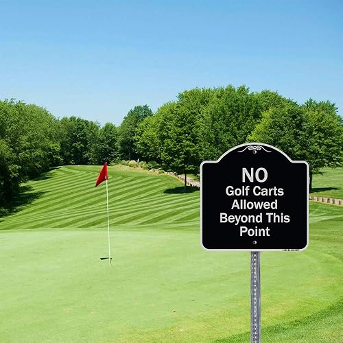 Miniatura 3 de SignMission Letrero de la serie Designer  No Parking Private Property  Letrero arquitectónico de aluminio de calibre pesado de 18 x 18 pulgadas