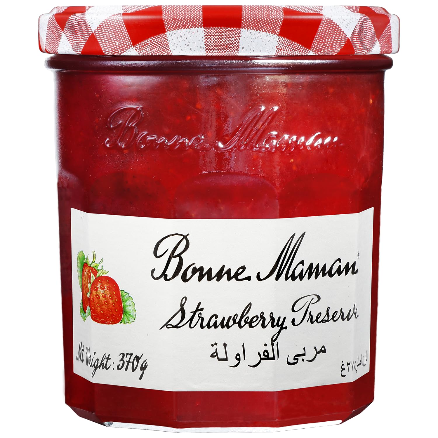 Bonne MamanStrawberry Preserve, Made form Fresh Fruits - 370 g