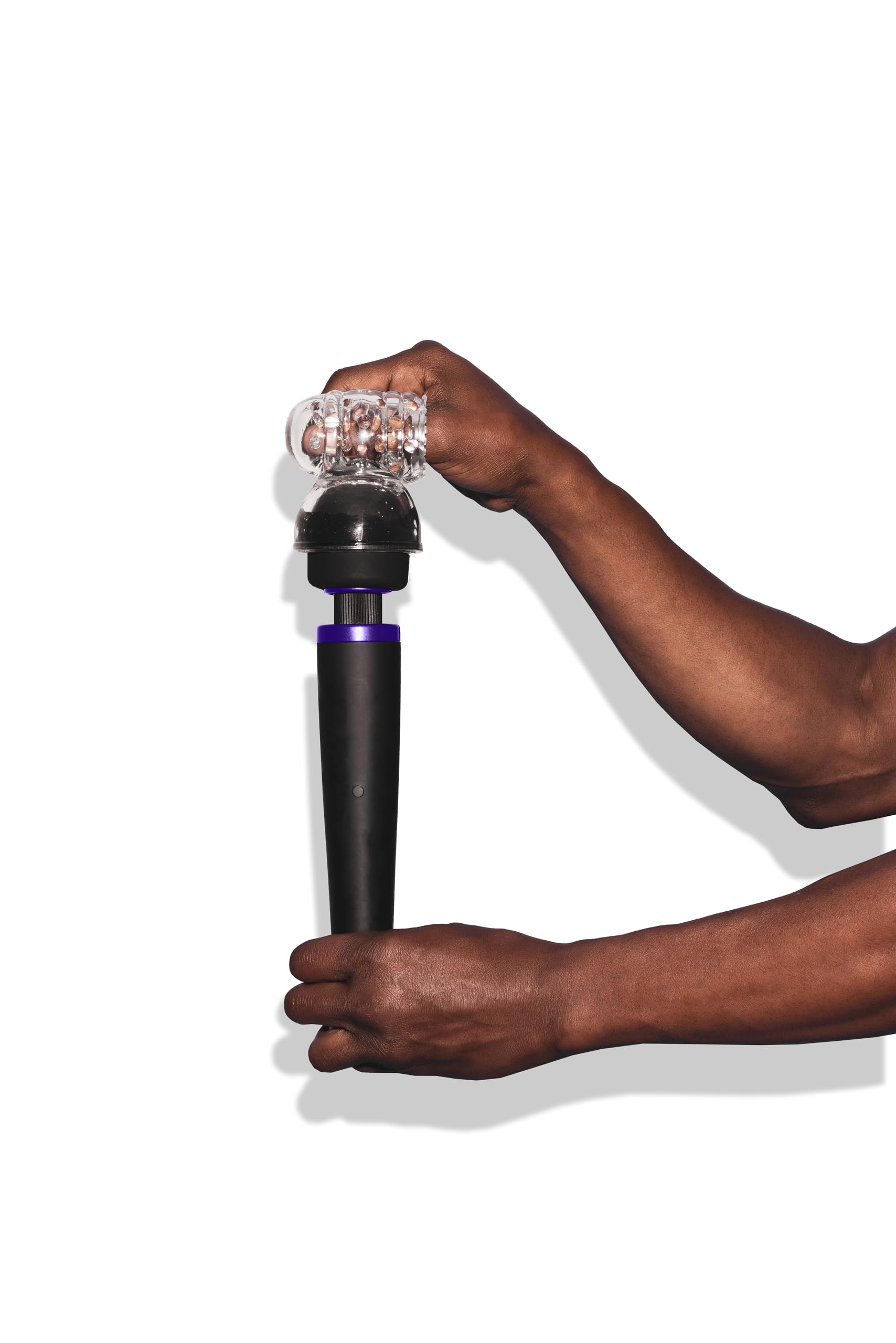 Amazon.com: Doc Johnson Merci - C-Teaser - Close-Ended TPE Wand Attachment  - Male Masturbator/Stroker - for Adults Only, Clear : Health & Household