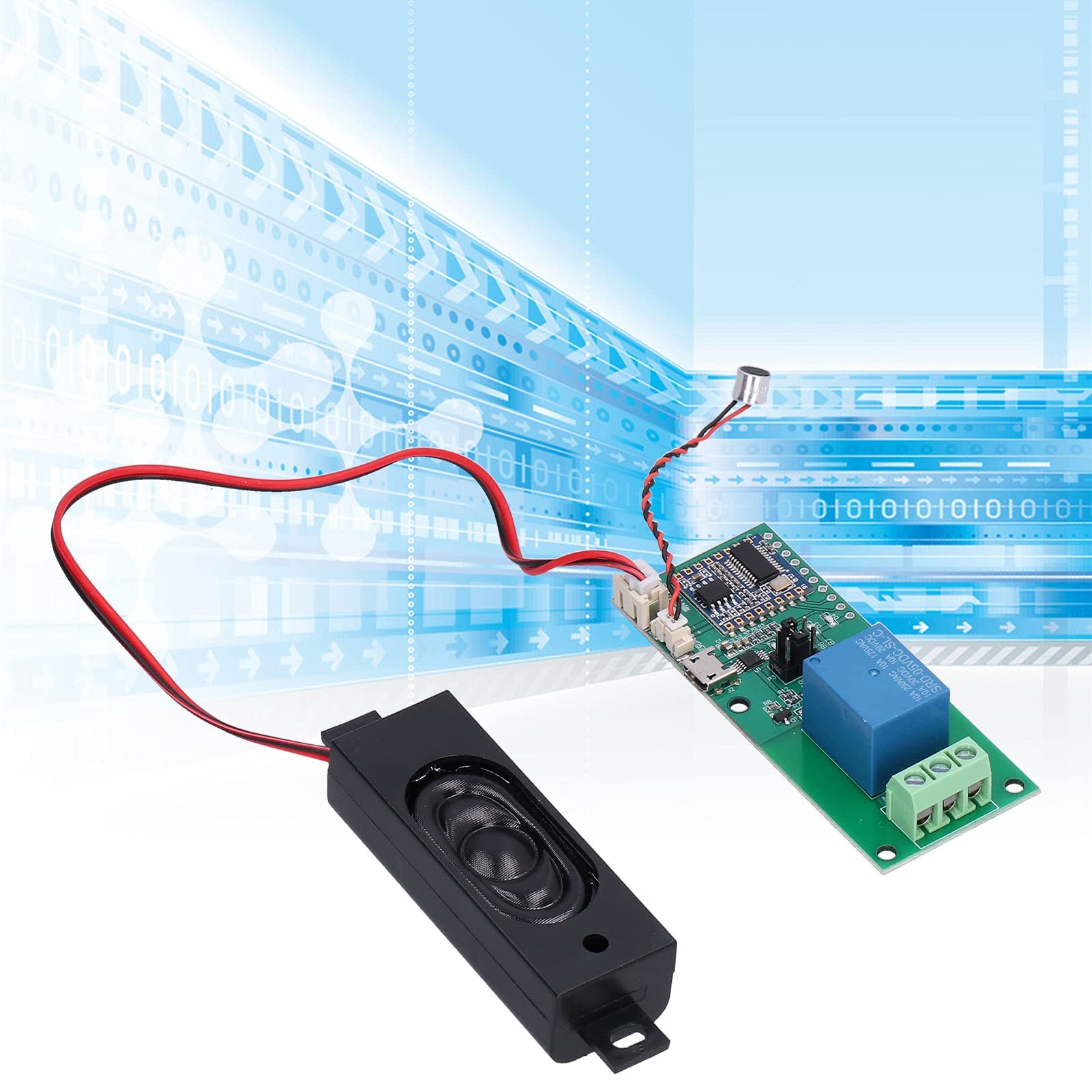 Module Reconnaissance Vocale Elechouse V3 Programmable HLK‑V20 Carte ASR Intelligente