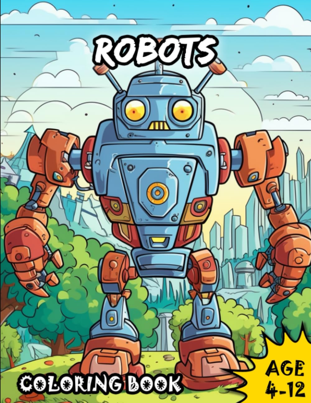 Robots 2: coloring book (CreActivity)