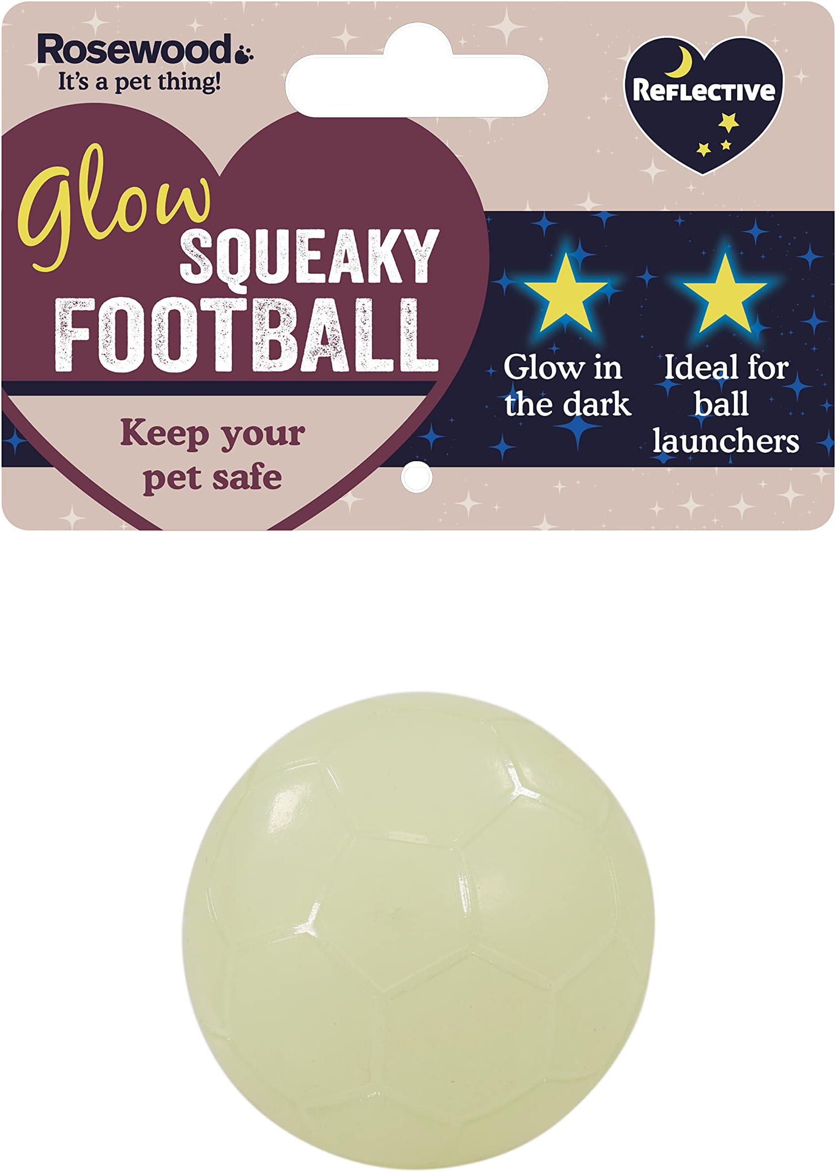 Chuckit! Max Glow Dog Ball Glow In The Dark Light Up Ball High