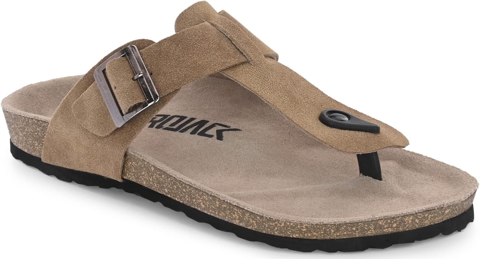 AFROJACK Mens's Suede Orginal Leather Sandals s800