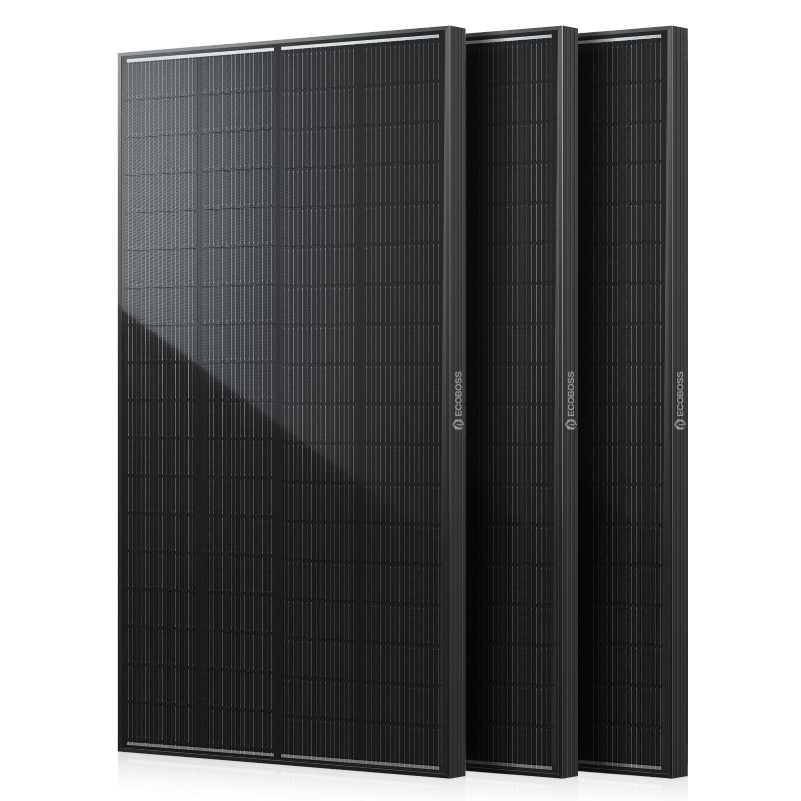 ECOBOSS 600W TÜV Certified Solar Panel 3-Pack