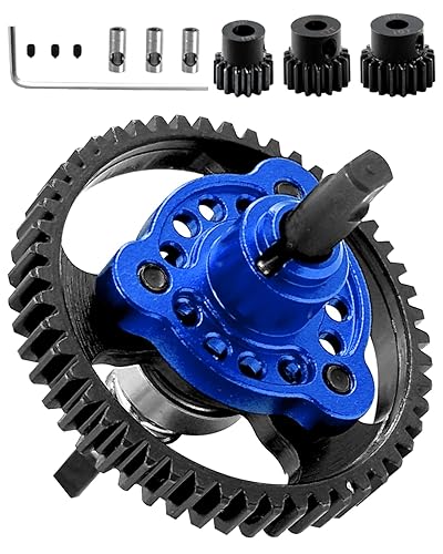 Miniatura 7 de Pieza de mejoras de engranaje recto 53T para Slash 4X4/VXL Stampede 4X4/VXL Rustler 4X4/VXL, eliminador de embrague deslizante 53T con piñones