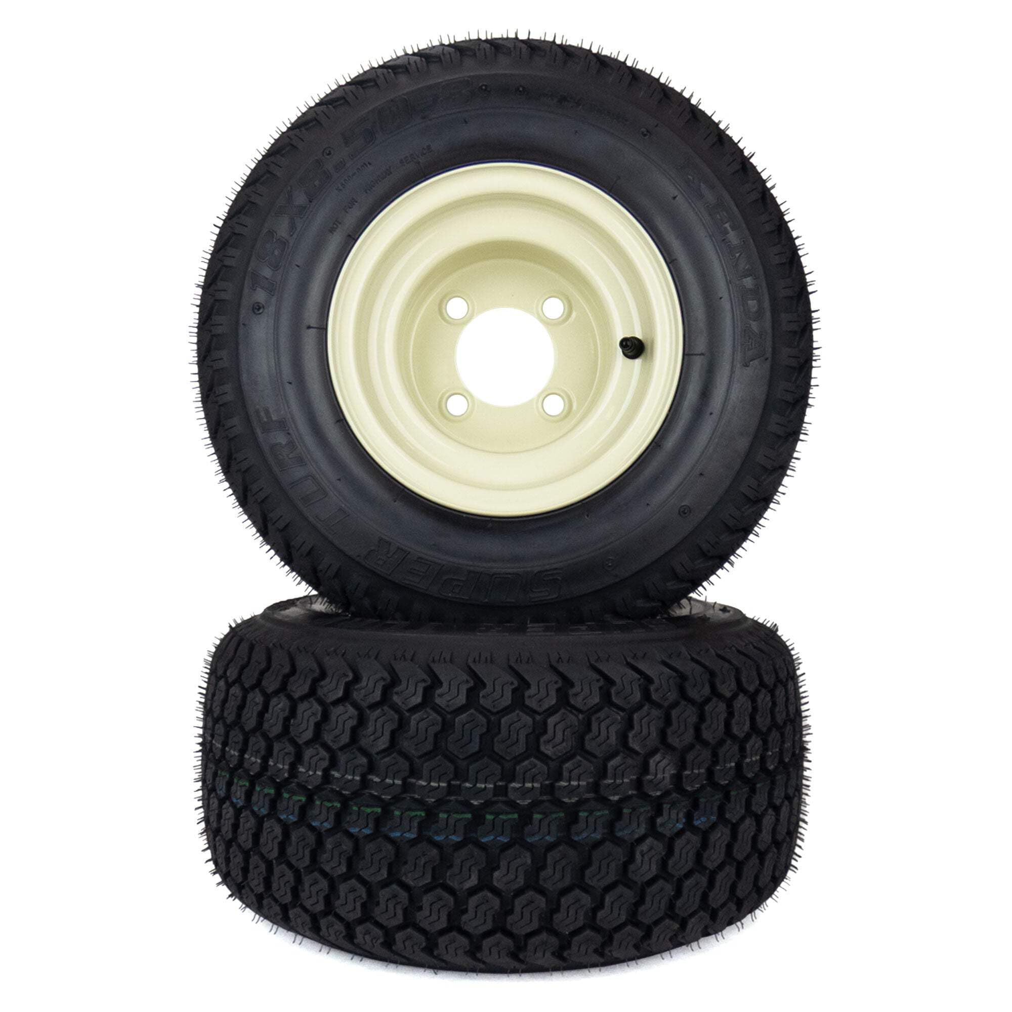 Amazon.com: (2) Super Turf Tire Assemblies 18x8.50-8 Fits Cub