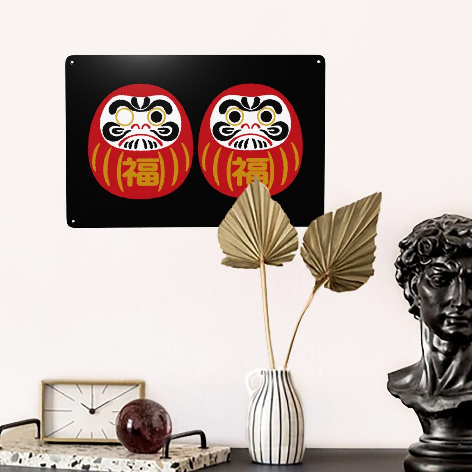 達磨 看板 だるま 魔除け 鬼太郎 インテリア ディスプレイ 骨董 お寺 神社