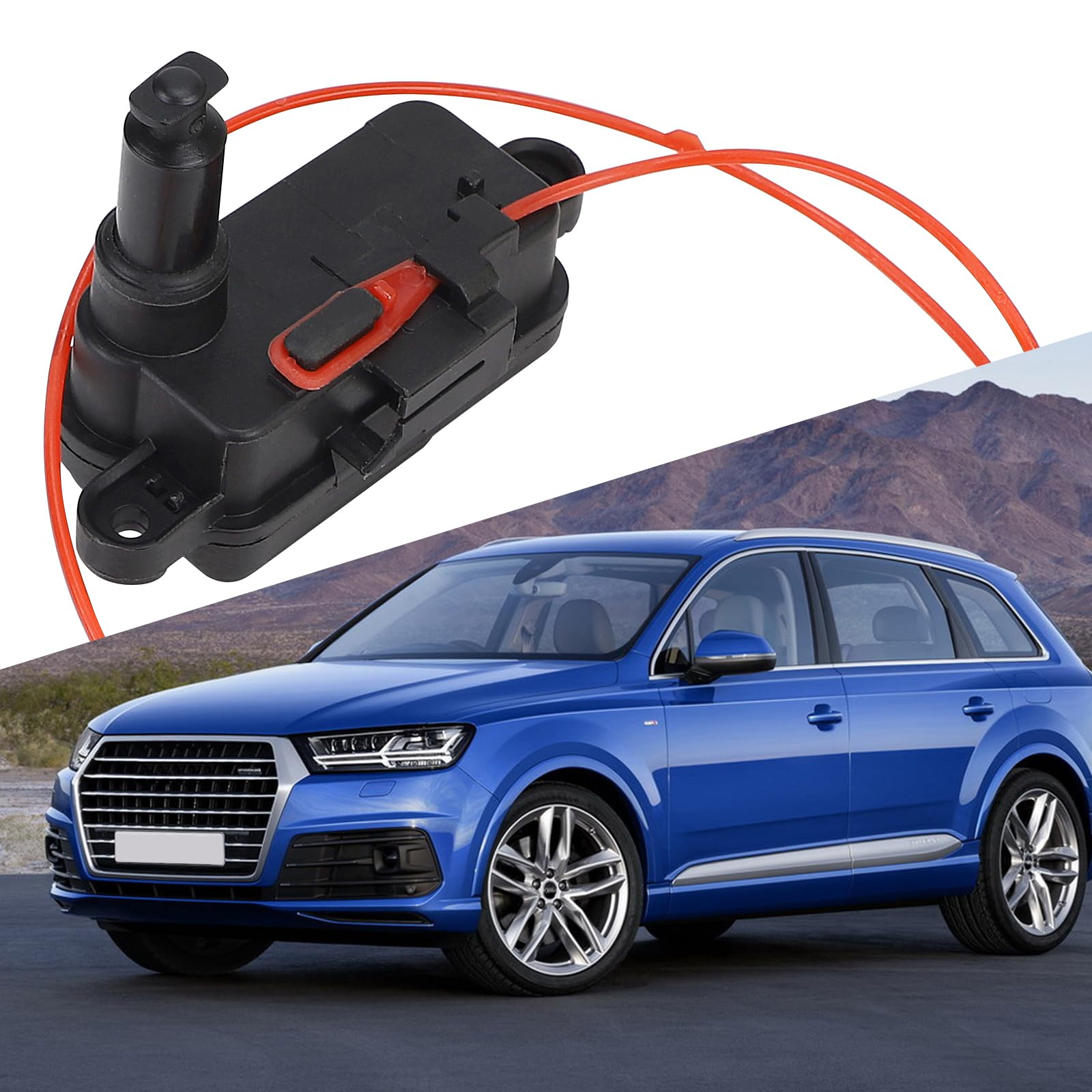 CPROSP Audi Attuatore Dello Sportello Blocco Carburante, Motore dell'Attuatore Della Serratura per 4L0862153D Adatto per A1, A3, A6, C7, Q3, Q7
