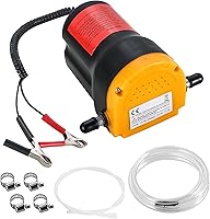 Vista 1 de Extractor de bomba de cambio de aceite, bomba extractora de líquido diésel de 60 W 12 V, bomba de transferencia de succión de barrido con manguera