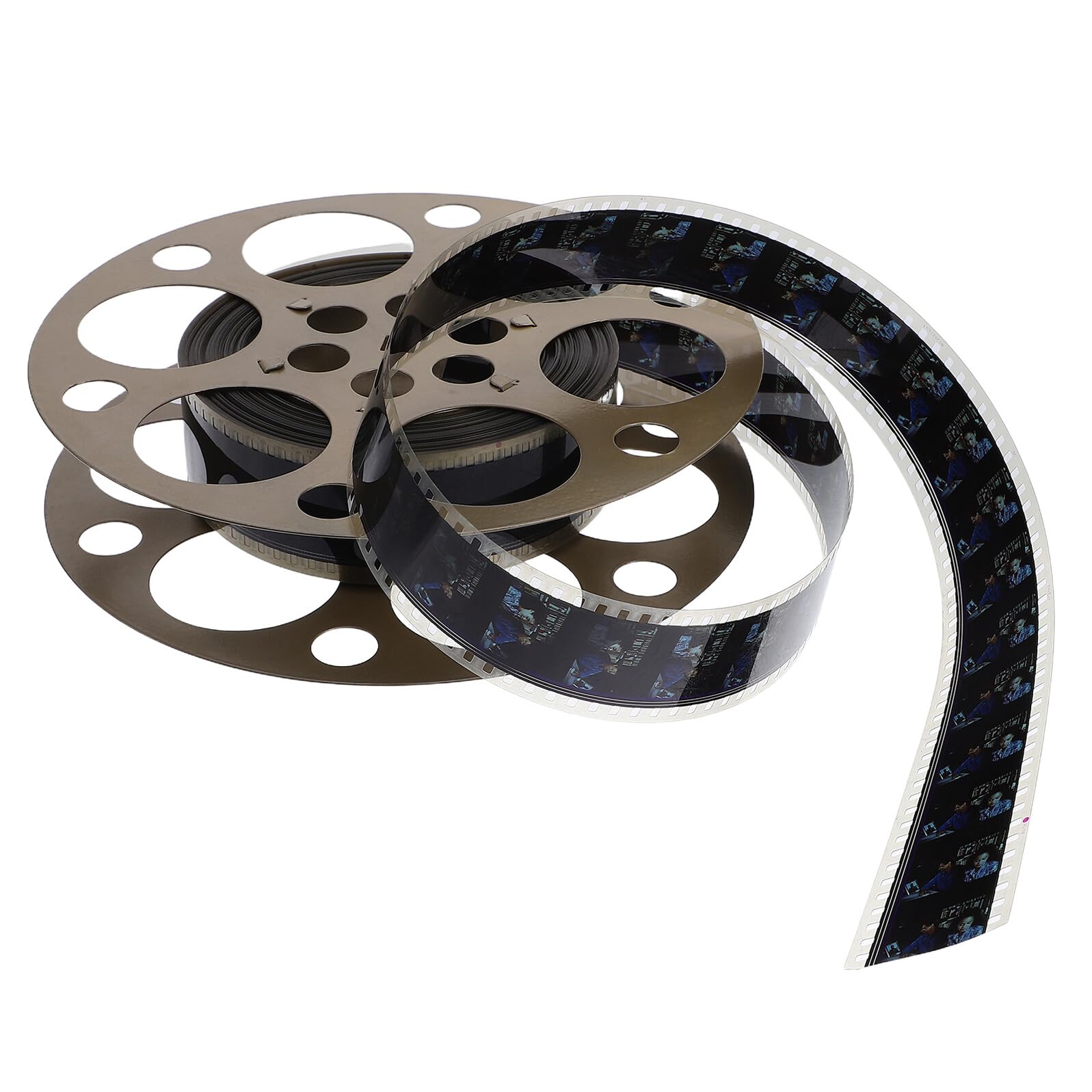 Dekoration mit Eisen aus Vintage 18cm Filmstreifen Visuellen Nostalgischem Retro Charme als Visuelles Highlight Filmabenden Kinopartys und Wohnzimmer im Studio