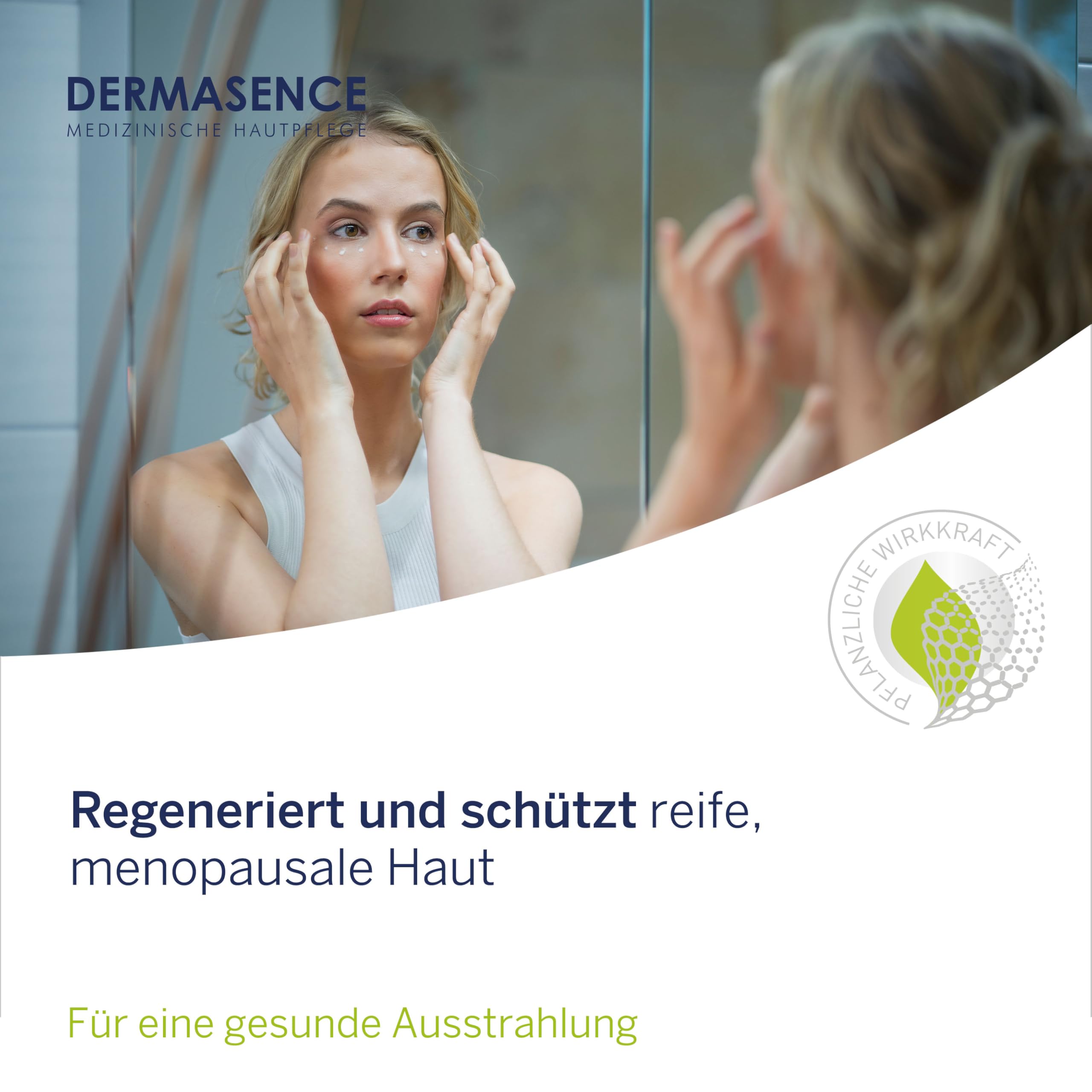 DERMASENCE Chrono Retare Anti-Aging-Serum, 30 ml, gegen Falten und müde Haut, mit Hyaluron und Ectoin, spendet Feuchtigkeit, glättet Trockenheitsfältchen, für Gesicht und Dekolleté, parfümfrei, vegan