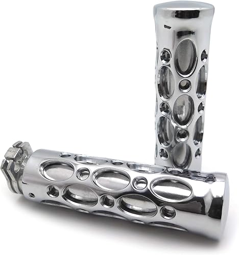 Miniatura 6 de XKMT - Empuñaduras de mano con forma hueca de 78 pulgadas compatibles con Nomad Drifter Vulcan 1600 2000 cromada B00YWCIV4O