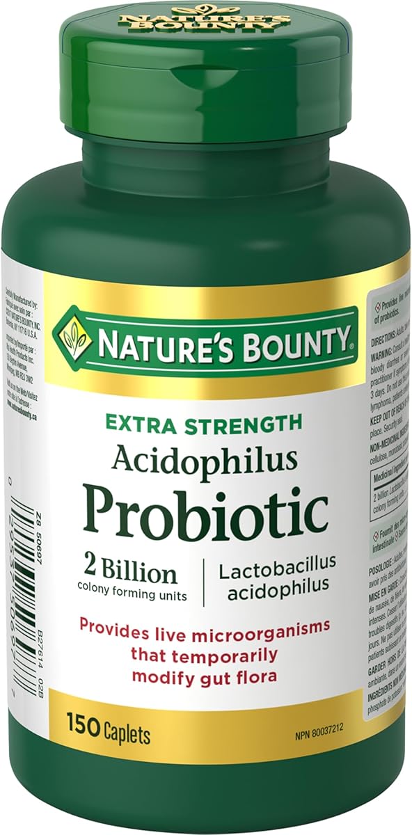 Natures Bounty Nature's Bounty Acidophilus Probiotic 2 Billion, 150 caplets
