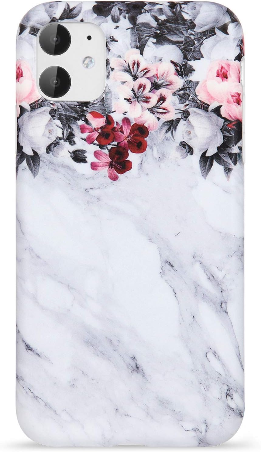 VIVIBIN iPhone 11 Case 2019 6.1 inch Cute Design for Women Girls,Clear Bumper Soft Silicone Rubber TPU Cover Slim Fit Protective Phone Case for iPhone 11 Grey Marble Flowers  KERZZIL Cute Slim Compatible with iPhone 11 Case, Elegant Clear Sparkle Bling Glitter Stars Design for Women Girls Teens Soft TPU Anti-Scratch Protective Durable Cases Cover for iPhone 11 (Purple)  for iPhone 11 Case LAPOPNUT Fashion Cute Love-Heart Shape Matte Case Anti-Scratch Soft TPU Cover Back Bumper for Apple iPhone 11,Black  Nititop Compatible with iPhone 11 Case Clear Cute with Astronaut Outer Space Planet Star Creative Pattern,Soft TPU Shockproof Slim for iPhone 11-Embrace  BICOL iPhone 11 Case Clear with Design for Girls Women,12ft Drop Tested,Military Grade Shockproof,Slip Resistant Slim Fit Protective Phone Case for Apple iPhone 11 6.1 inch 2019 UFO Alien