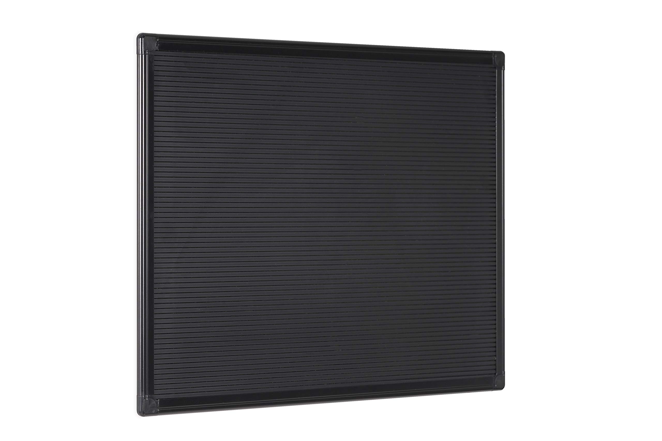 Bi-Office 600 x 450 mm-Portrait Letterboard Maya Cadre en Aluminium Noir