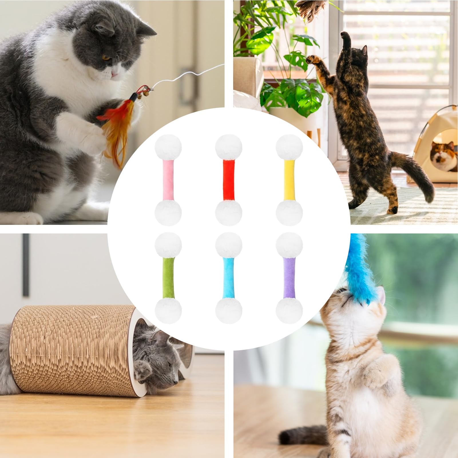 De Dentition Pour Chatons Géant Doux Interactif Résistant aux Morsures pour