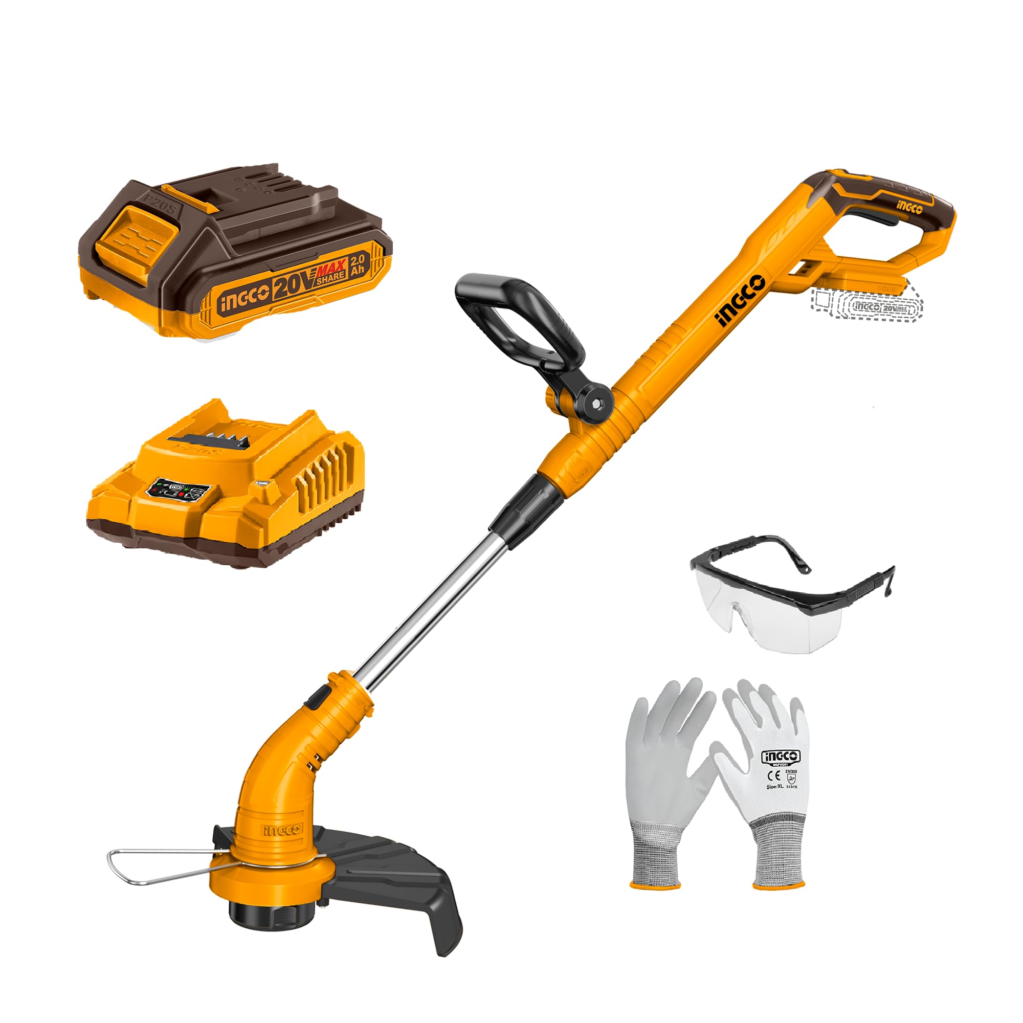 See full amazon price history chart for INGCO Cordless Grass Trimmer, 8200rpm, TwistedLine Length:5m, Grass Cutter with Adjustable Handle for Garden Yard Black INGCO Cordless Grass Trimmer, 8200rpm, TwistedLine Length:5m, Grass Cutter with Adjustable Handle for Garden Yard Black (B0D83TFNNL) Amazon Price History, Amazon Price Tracker