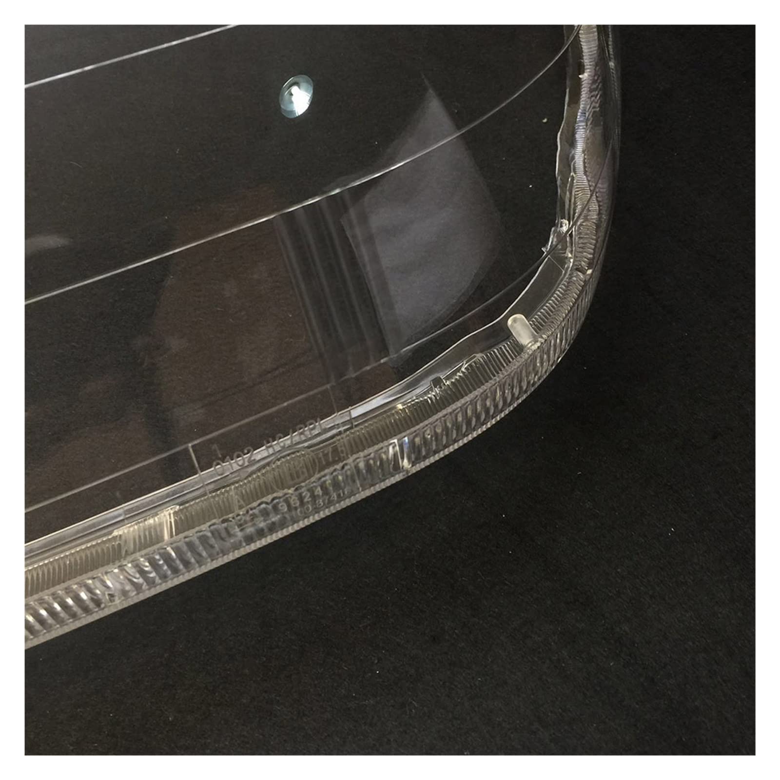 Lente de faro Compatible con Mitsubishi Sport Pajero Race, cubierta de faro de repuesto, luz delantera de coche, carcasa de coche, pantalla transparente(Right)