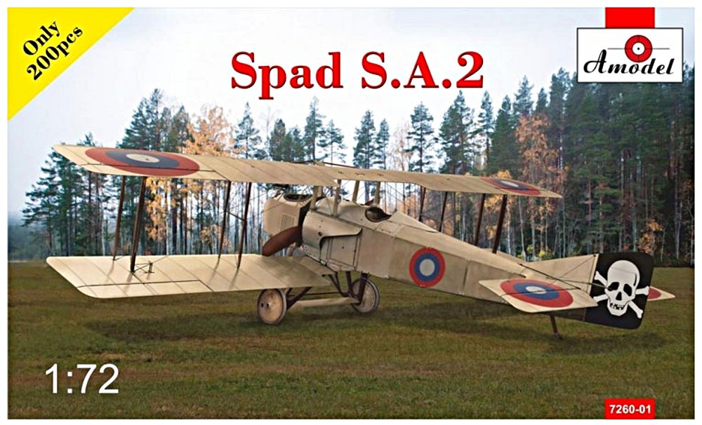 Amazon | Aモデル 1/72 第一次世界大戦 スパッドS.A.2 復座戦闘機
