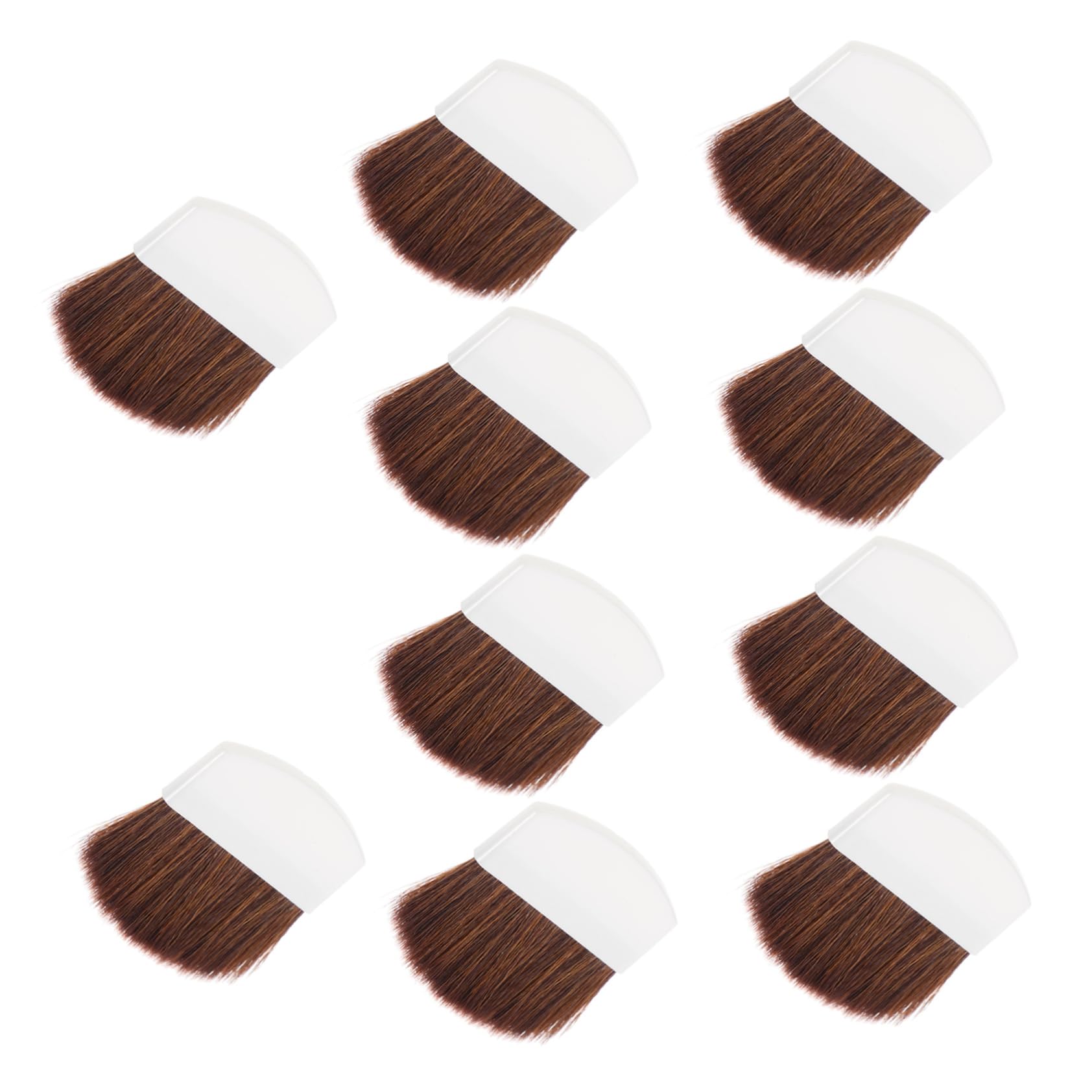 SHINEOFI 5 Series Mini Cepillo Pinceles Acrilico Pinceles Miniaturas Escobillas Escobas Accesorio De Dibujo Ocultador Acuarela Artista Portátil Dibujo Portátil Fibra 10 Piezas X 5