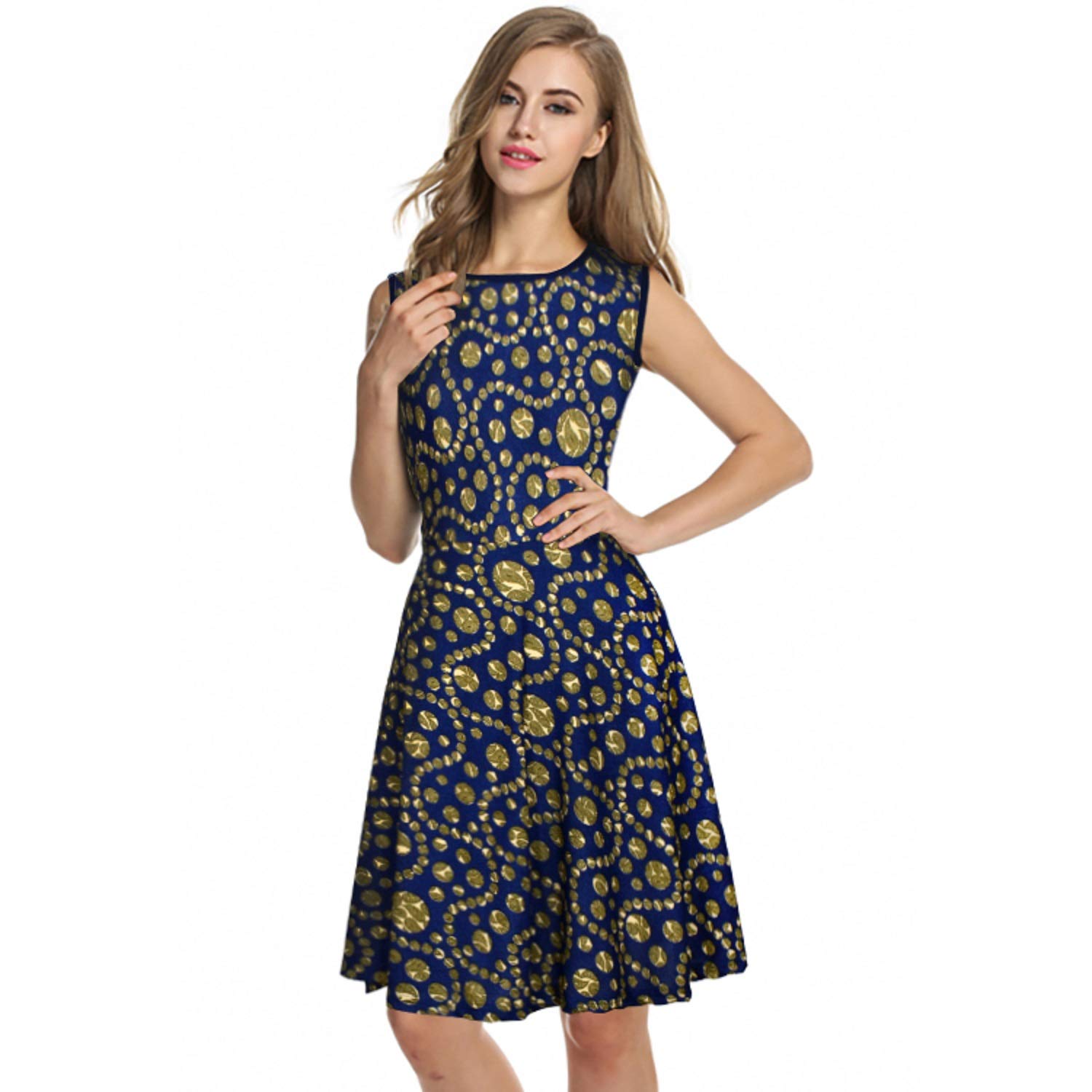 Aihole Enterprise Exclusive Designer Green Dress