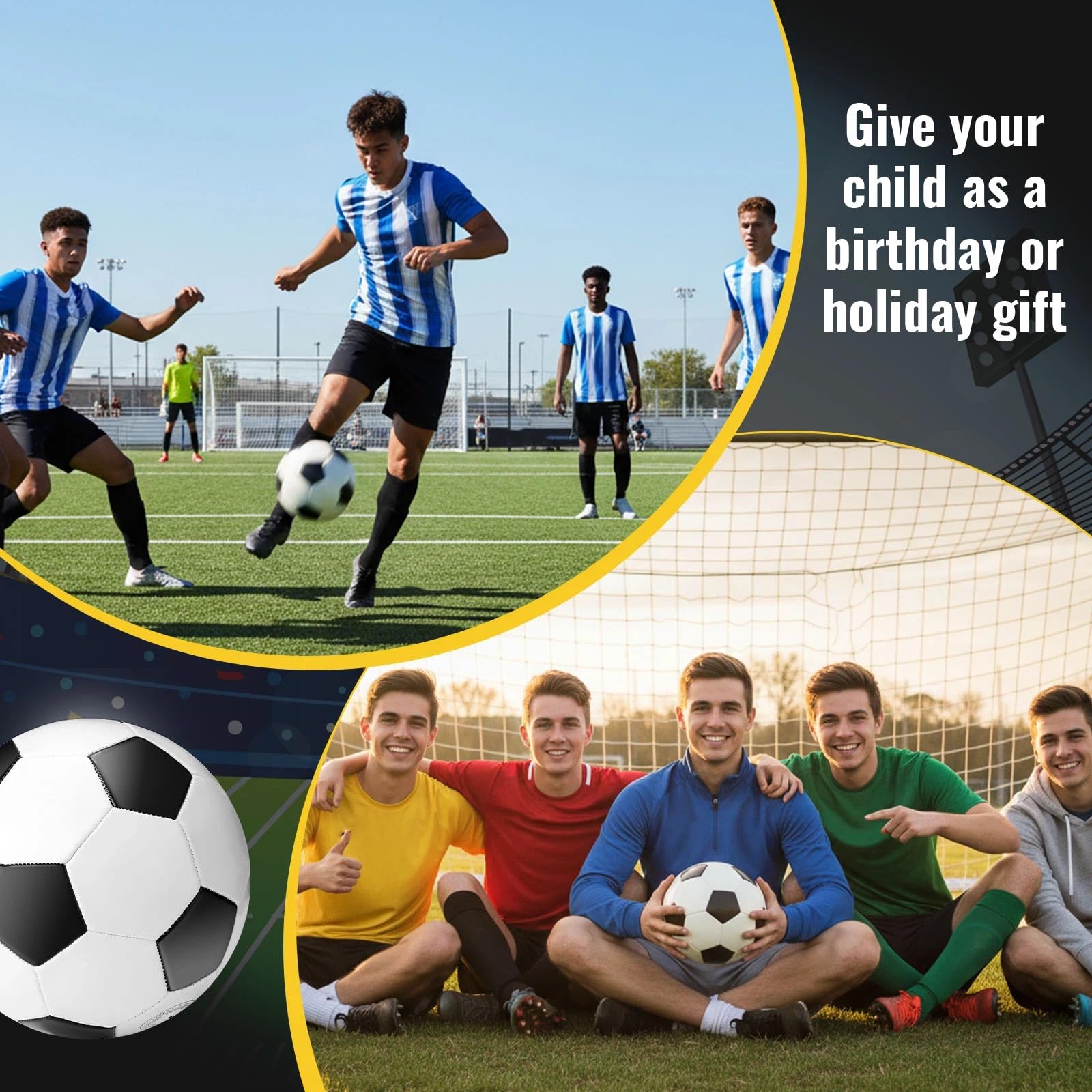 Snapklik.com : Jerify 4 Pcs Sport Balls Set Official Size Athletic ...
