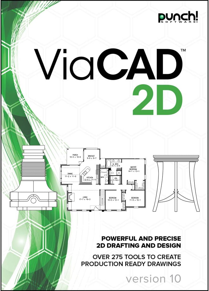 Punch! ViaCAD 2D v10 for Mac [Download] (Standard Mac Download) Thumbnail