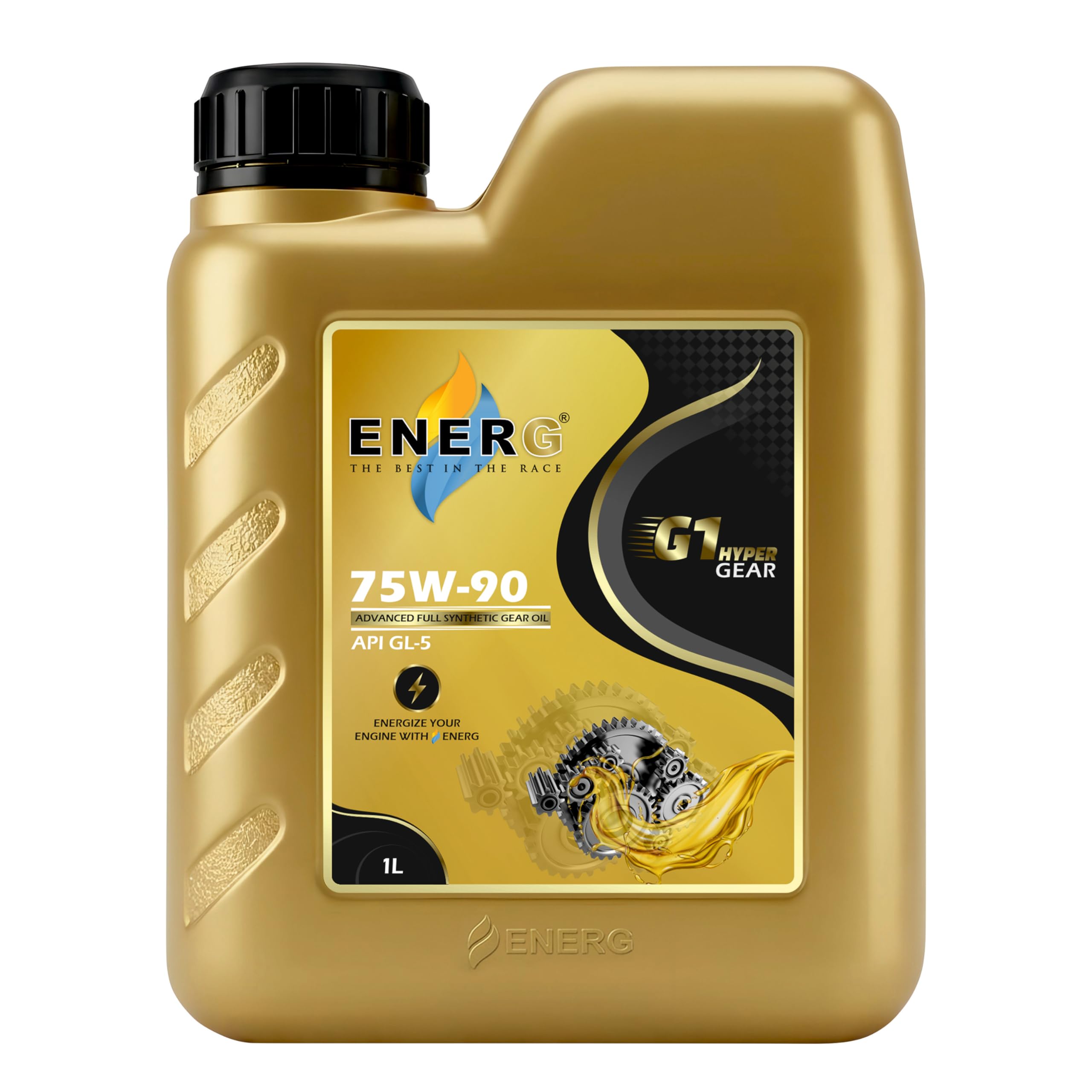 ENERG G1 HYPER 75W-90 Gear Oil (1L) Fully Synthetic transmission Oil For Heavy duty Car, Truck and Bus-image-6