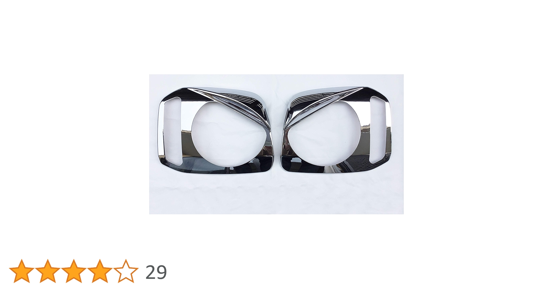 【未使用】JB23 ジムニー用 ヘッドライトカバー クローム ジムニー スズキ ジムニー/ワイド/シエラ JB23 JB33 JB43 ヘッド