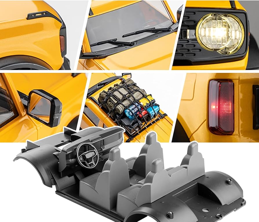 【希少】EAZRC BRONX 1/18 RTR オレンジ Amazon.co.jp: EAZYRC RC クローラーオフロード1/18 スケール