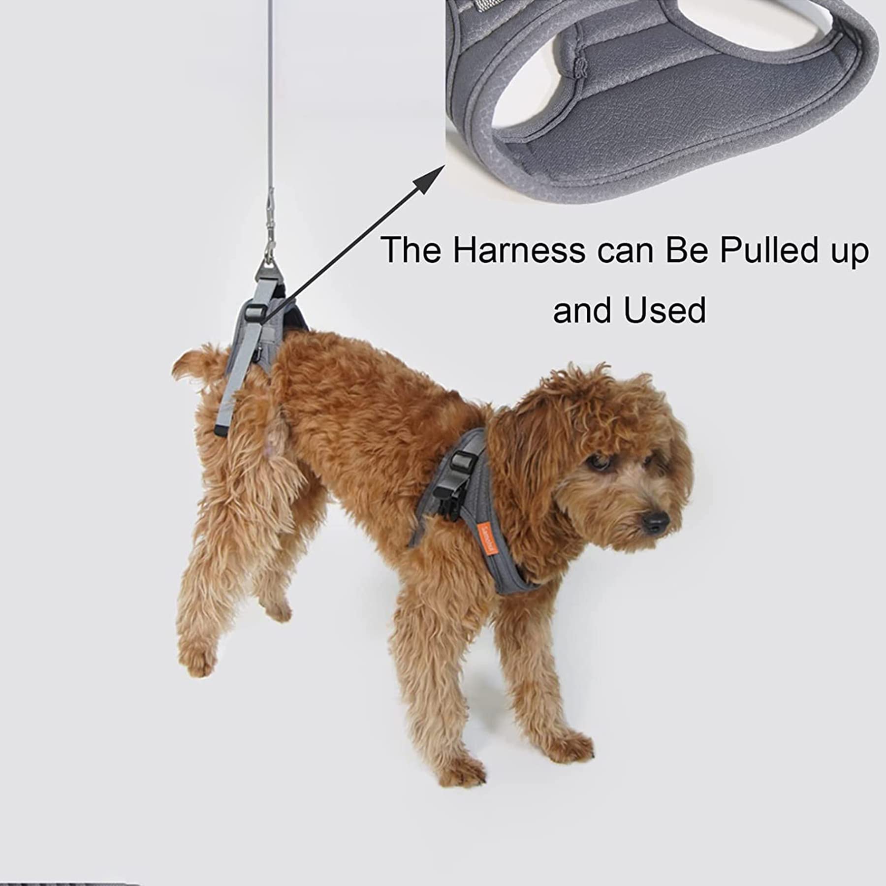Hondenrolstoel voor achterpoten, hulpbenodigdheden voor honden, hulpscooter voor huisdieren, frame van aluminiumlegering, revalidatiewagen voor huisdieren, XXS