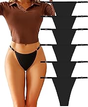 BeReady String Coton Femme Dentelle String Femme Sexy Chic Lingerie Réglables Culotte Femme Tanga Coton sous Vêtements Femme Slip